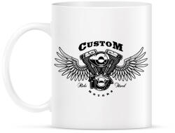 printfashion motor - Bögre - Fehér (11845598)