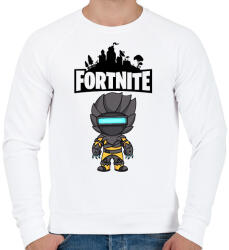 printfashion Fortnite Zenith Max - Férfi pulóver - Fehér (1859123)