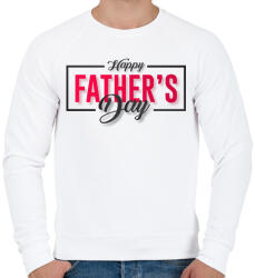 printfashion Apák napja - Férfi pulóver - Fehér (2593843)