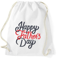 printfashion Boldog apák napját - Sportzsák, Tornazsák - Fehér (2593168)