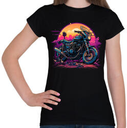 printfashion Motorsport - Női póló - Fekete (14034710)