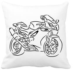 printfashion aprilia rsv 1000 r factory - Párnahuzat, Díszpárnahuzat - Fehér (7180781)