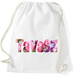 printfashion Tavasz - Sportzsák, Tornazsák - Fehér (822150)