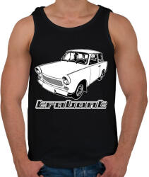 printfashion trabant - Férfi atléta - Fekete (8306944)