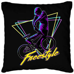 printfashion Bmx - Párnahuzat, Díszpárnahuzat - Fekete (14238335)