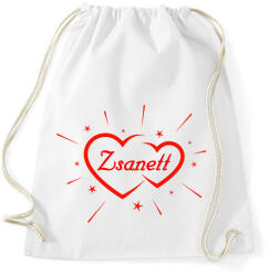 printfashion Zsanett - Sportzsák, Tornazsák - Fehér (15615411)