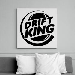 printfashion Drift King - Vászonkép - Fehér (6625737)