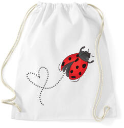 printfashion katicabogár - Sportzsák, Tornazsák - Fehér (16099525)