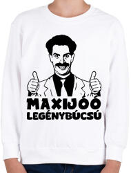 printfashion Maxijó legénybúcsú - Gyerek pulóver - Fehér (16522138)