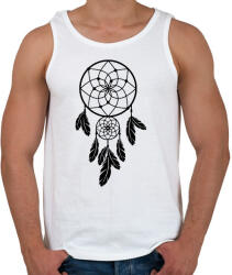 printfashion Dreamcatcher - Férfi atléta - Fehér (9013197)