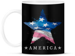 printfashion AMERICA 2 - Bögre - Fekete (9964504)