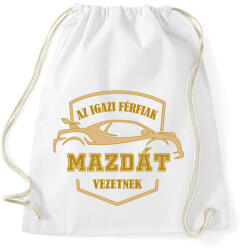 printfashion Mazdás sofőr - Sportzsák, Tornazsák - Fehér (4856568)