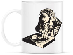 printfashion DJ - Bögre - Fehér (787424)