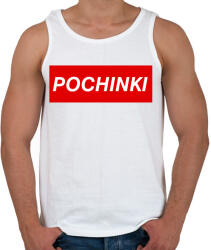 printfashion PUBG - Pochinki - Férfi atléta - Fehér (847367)