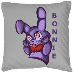 printfashion cuki bonnie - Párnahuzat, Díszpárnahuzat - Szürke (15040536)
