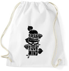 printfashion Az elméd - Sportzsák, Tornazsák - Fehér (1052780)