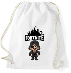 printfashion Fortnite Blackheart skin - Sportzsák, Tornazsák - Fehér (2175489)