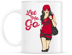 printfashion Let Me Go - Bögre - Fehér (787312)