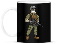 printfashion Soldier - Bögre - Fekete (855440)