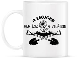 printfashion A legjobb kertész a világon - Bögre - Fehér (6979591)