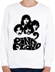printfashion pink floyd bw - Gyerek pulóver - Fehér (15971413)