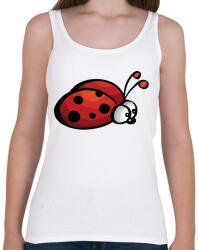 printfashion katicabogár - Női atléta - Fehér (16100184)