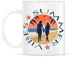 printfashion Nyár - summer vibes - Bögre - Fehér (4953150)