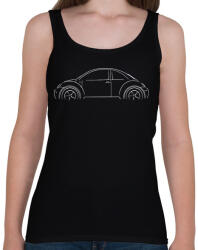 printfashion Beetle profil - Női atléta - Fekete (1088455)