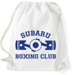 printfashion Subaru Boxing Club - Sportzsák, Tornazsák - Fehér (2112093)