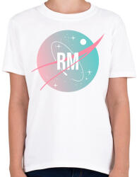 printfashion BTS NASA: RM - Gyerek póló - Fehér (2037308)