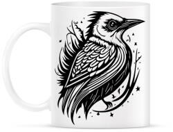 printfashion madárka - Bögre - Fehér (15305948)