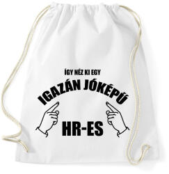 printfashion Igazán jóképű HR-es - Sportzsák, Tornazsák - Fehér (15475973)