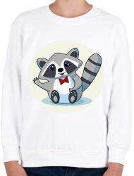 printfashion mosómedve - Gyerek pulóver - Fehér (14448791)