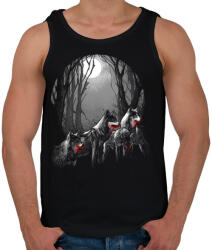 printfashion Vérszomjas falka - Férfi atléta - Fekete (40641)