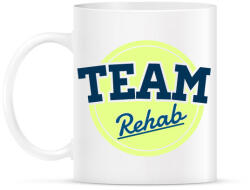 printfashion TEAM Rehab Yellow - Bögre - Fehér (788875)