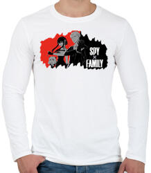 printfashion SpyXFamily - Férfi hosszú ujjú póló - Fehér (16338430)