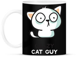 printfashion Cat guy - Bögre - Fekete (2532873)
