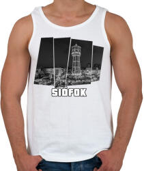 printfashion Siófok (GTA stílus) - Férfi atléta - Fehér (1596127)