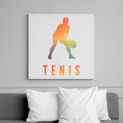 printfashion TENIS - Vászonkép - Fehér (6626231)