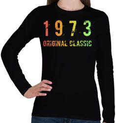 printfashion 1973 - Női hosszú ujjú póló - Fekete (4562178)