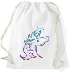 printfashion Unikornis - Sportzsák, Tornazsák - Fehér (1863796)