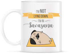 printfashion Savasana - kutya - Bögre - Fehér (14489883)