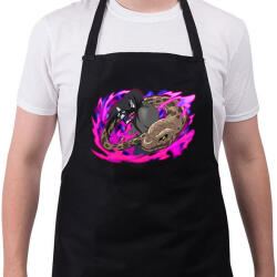 printfashion Orochimaru - Kötény - Fekete (7209374)