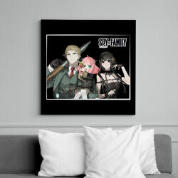 printfashion Spy x Family - Forger - Vászonkép - Fekete (14860503)