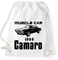 printfashion muscle car 1969 camaro - Sportzsák, Tornazsák - Fehér (13333929)