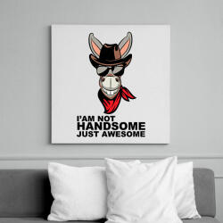 printfashion Awesome - Vászonkép - Fehér (6637284)