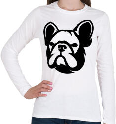 printfashion Franchie - Női hosszú ujjú póló - Fehér (5113854)