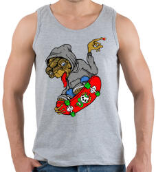 printfashion E. T. on the board - Férfi atléta - Sport szürke (2366934)