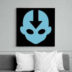 printfashion Aang legendája - Vászonkép - Fekete (15841159)