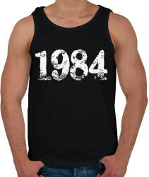 printfashion 1984 - Férfi atléta - Fekete (6196843)